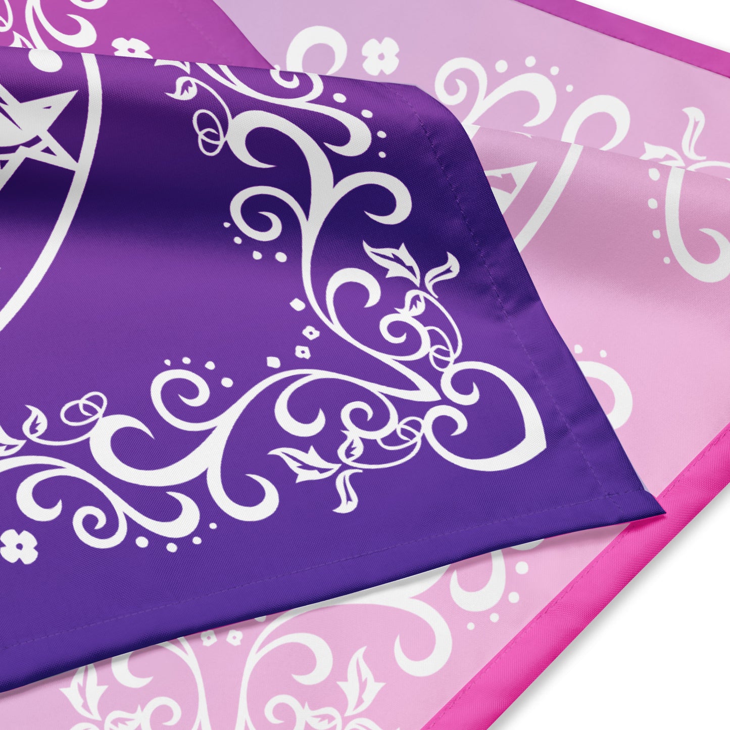 Moon Star Bandana - Purple Pink Gradient