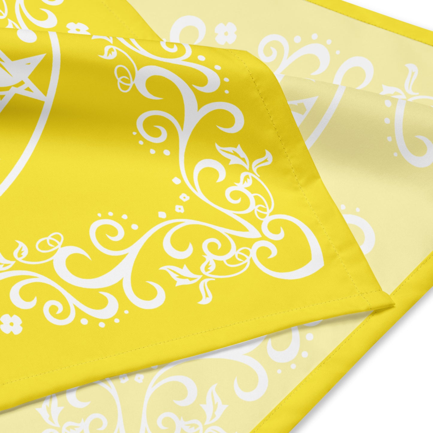 Moon Star Bandana - Yellow