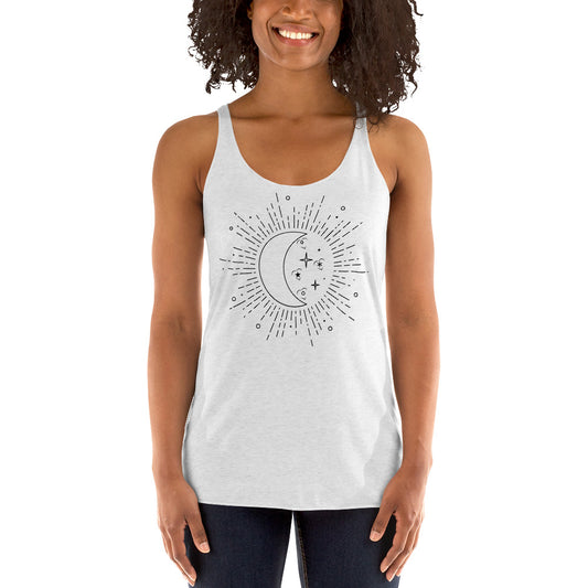 Moon Sun Women's Racerback Tank