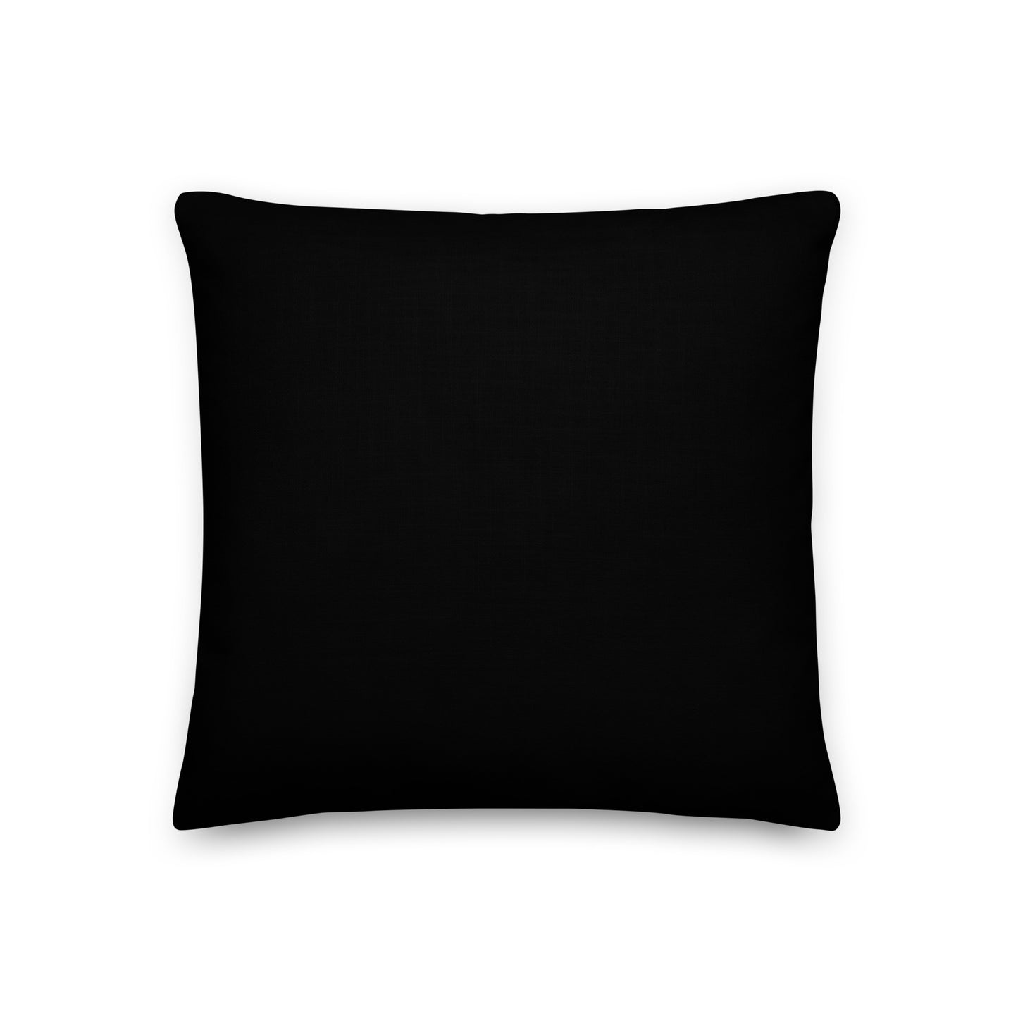 Peacock Butterfly Black Premium Throw Pillow