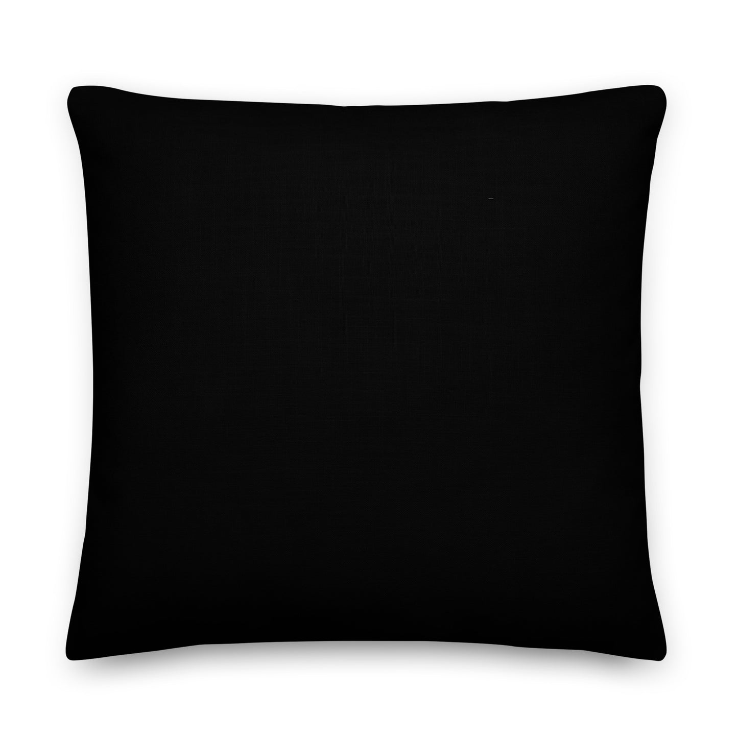 Peacock Butterfly Black Premium Throw Pillow