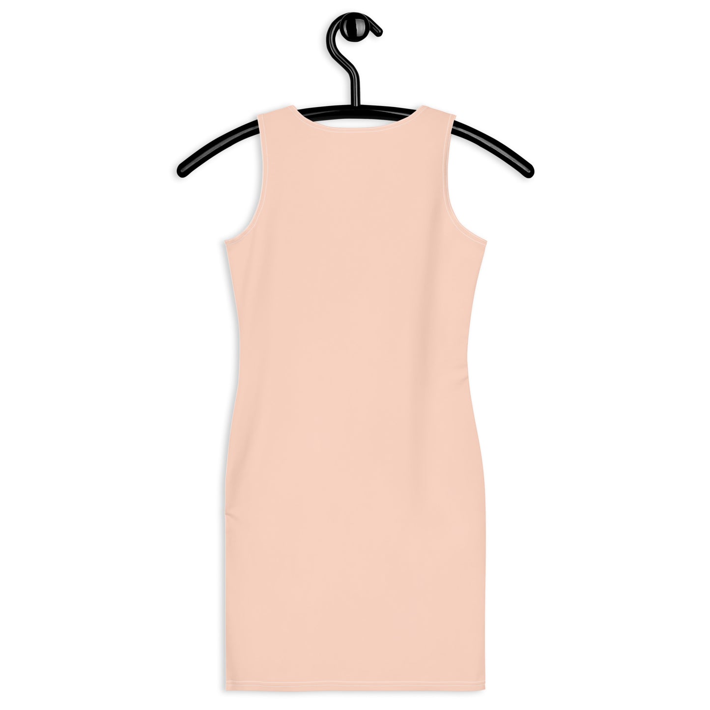 Pink Sun Fitted Dress-back-hanger