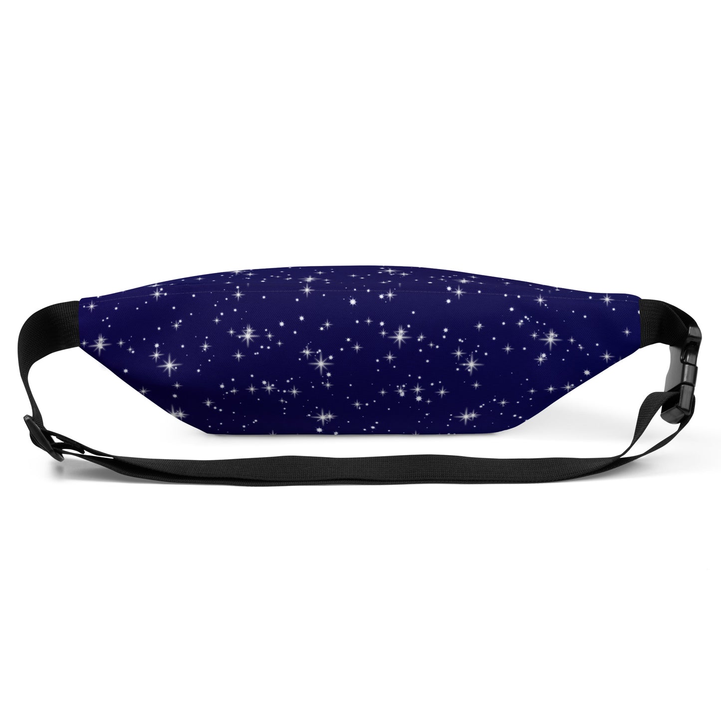 Purple Black Star Galaxy Fanny Pack