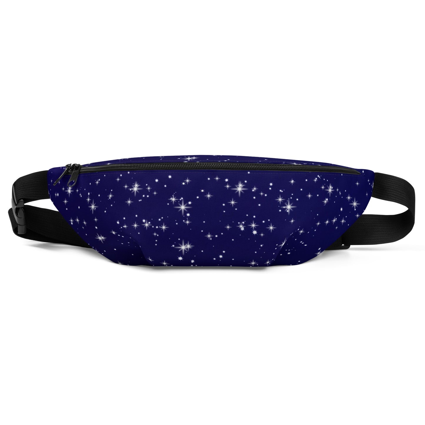 Purple Black Star Galaxy Fanny Pack