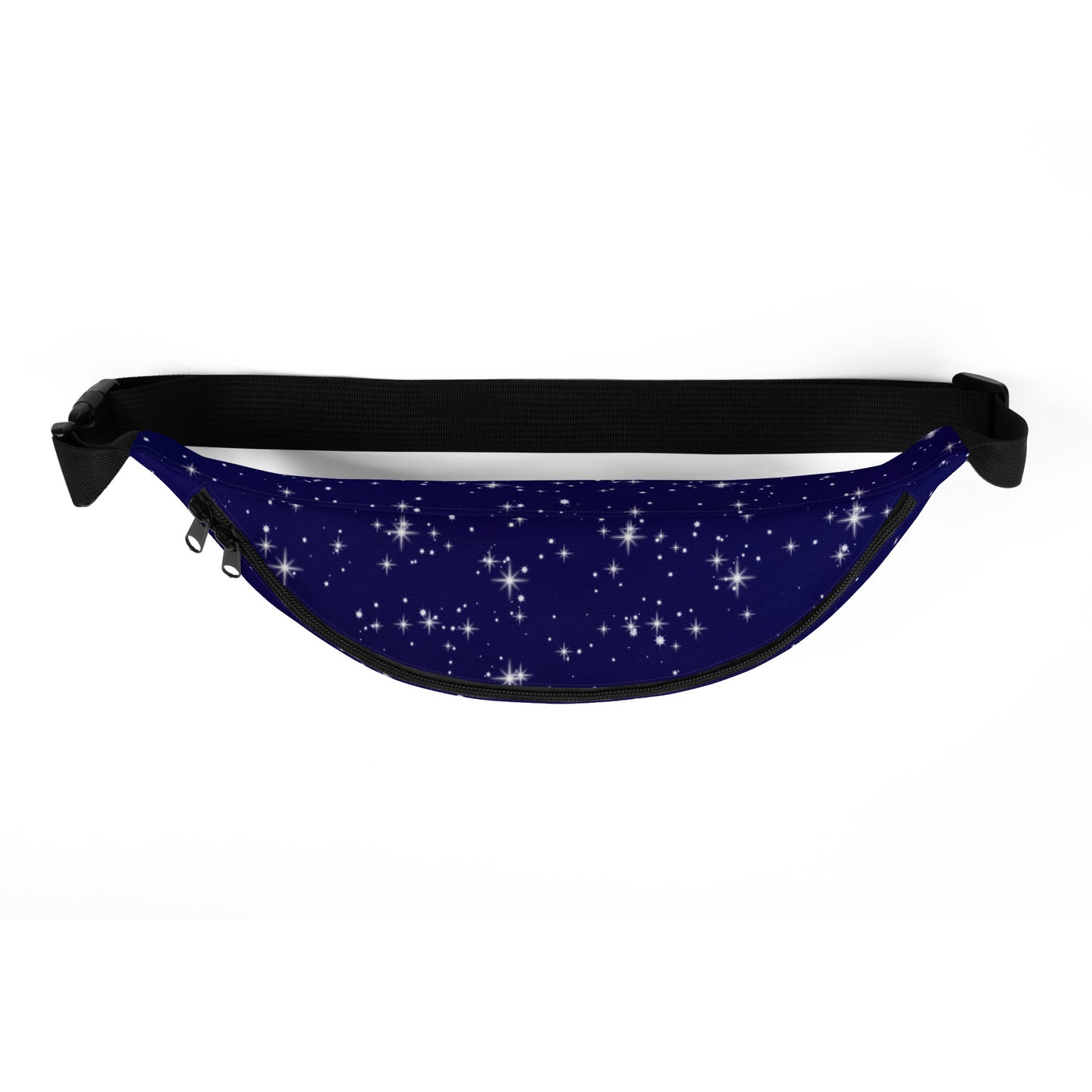 Purple Black Star Galaxy Fanny Pack