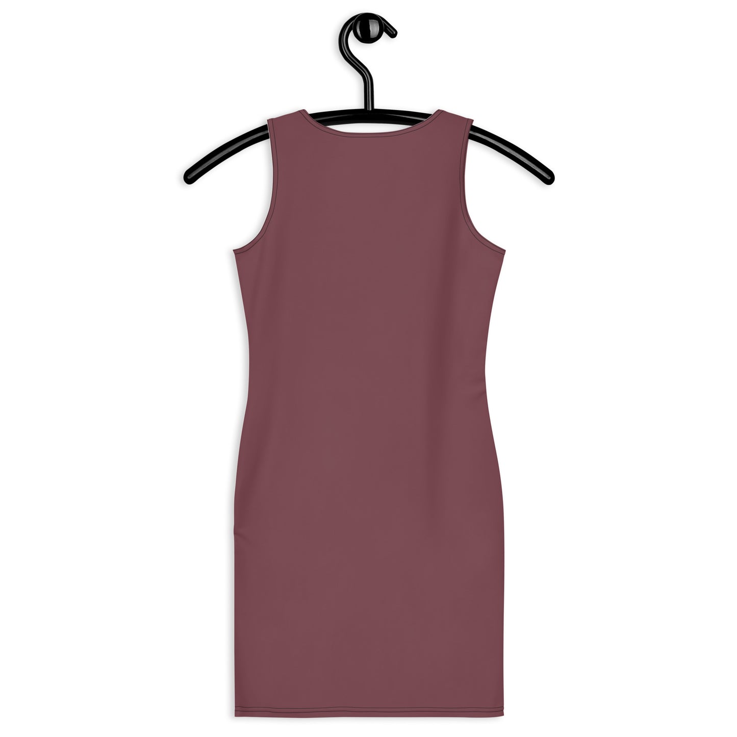 Purple Peace Fitted Dress-back-hanger