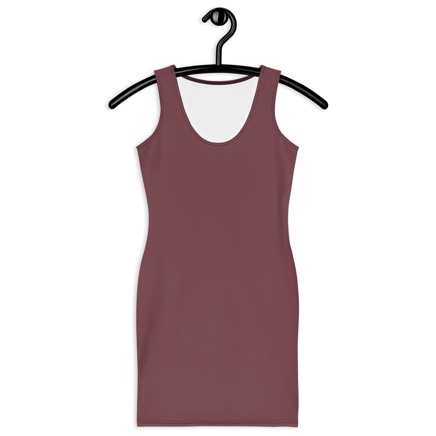 Purple Peace Fitted Dress-front-hanger