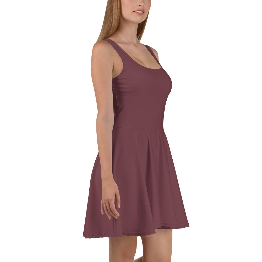 Purple Peace Skater Dress right