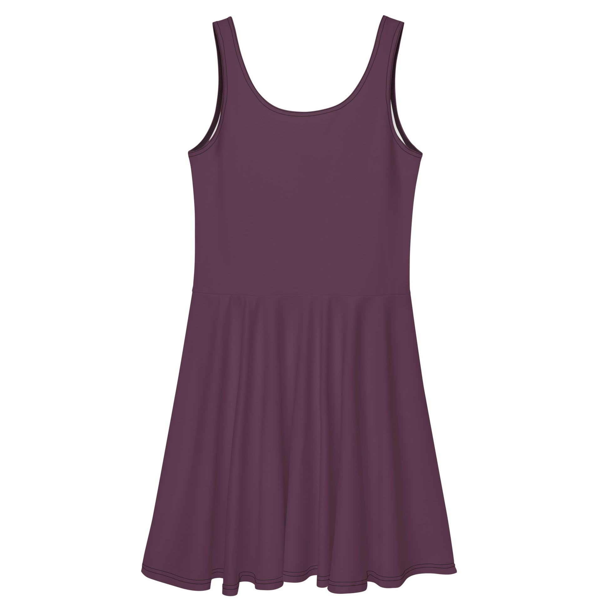 Purple Play Skater Dress-back