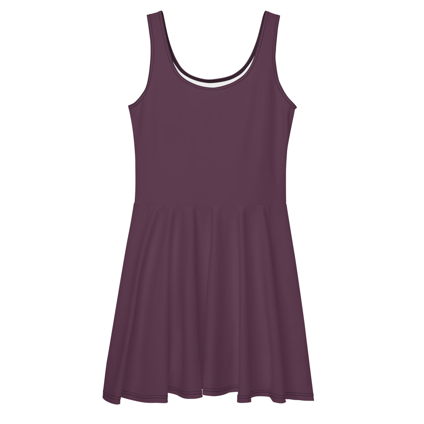 Purple Play Skater Dress-front