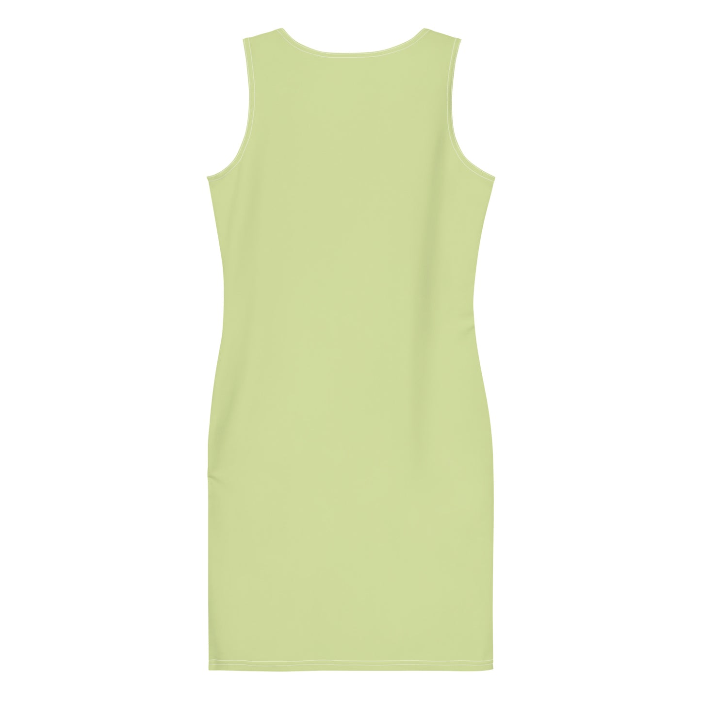 Reef Green Fitted Dress-back-flat