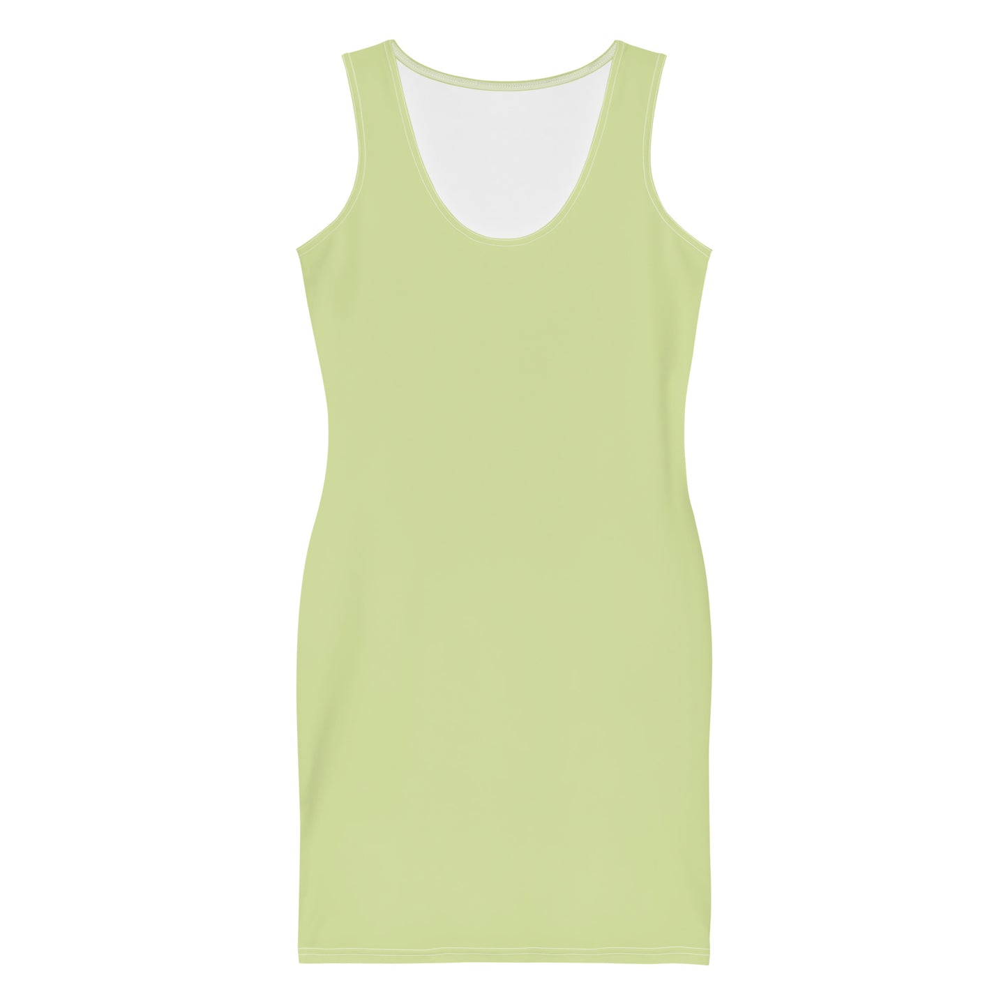 Reef Green Fitted Dress-front-flat