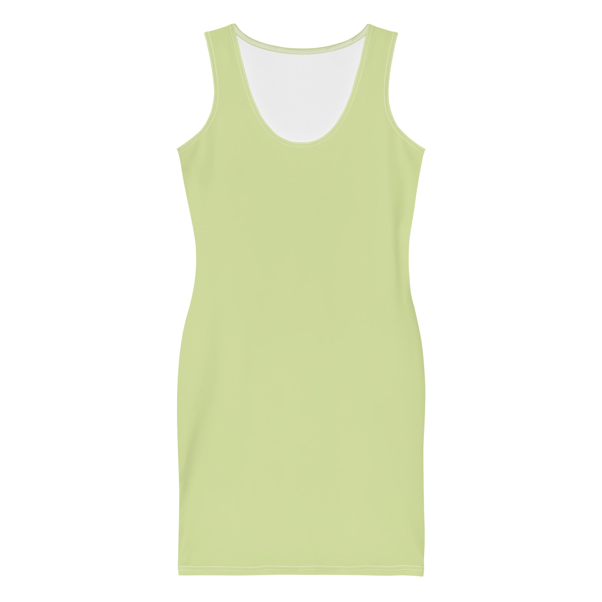 Reef Green Fitted Dress-front-flat