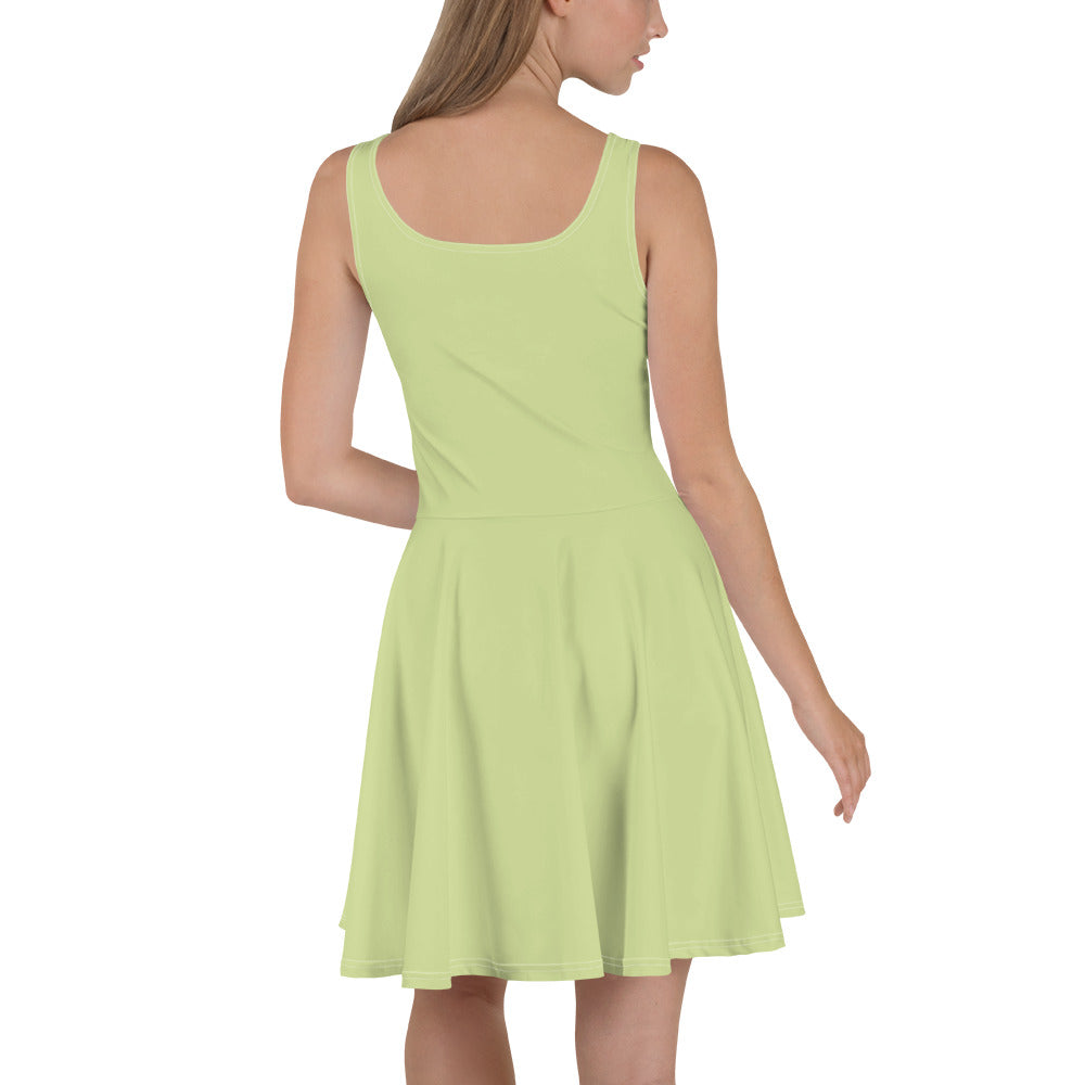 Reef Green Skater Dress -back