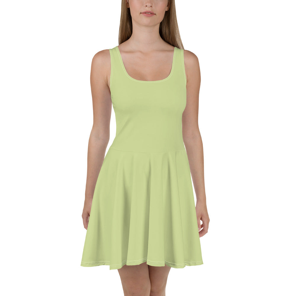 Reef Green Skater Dress -front