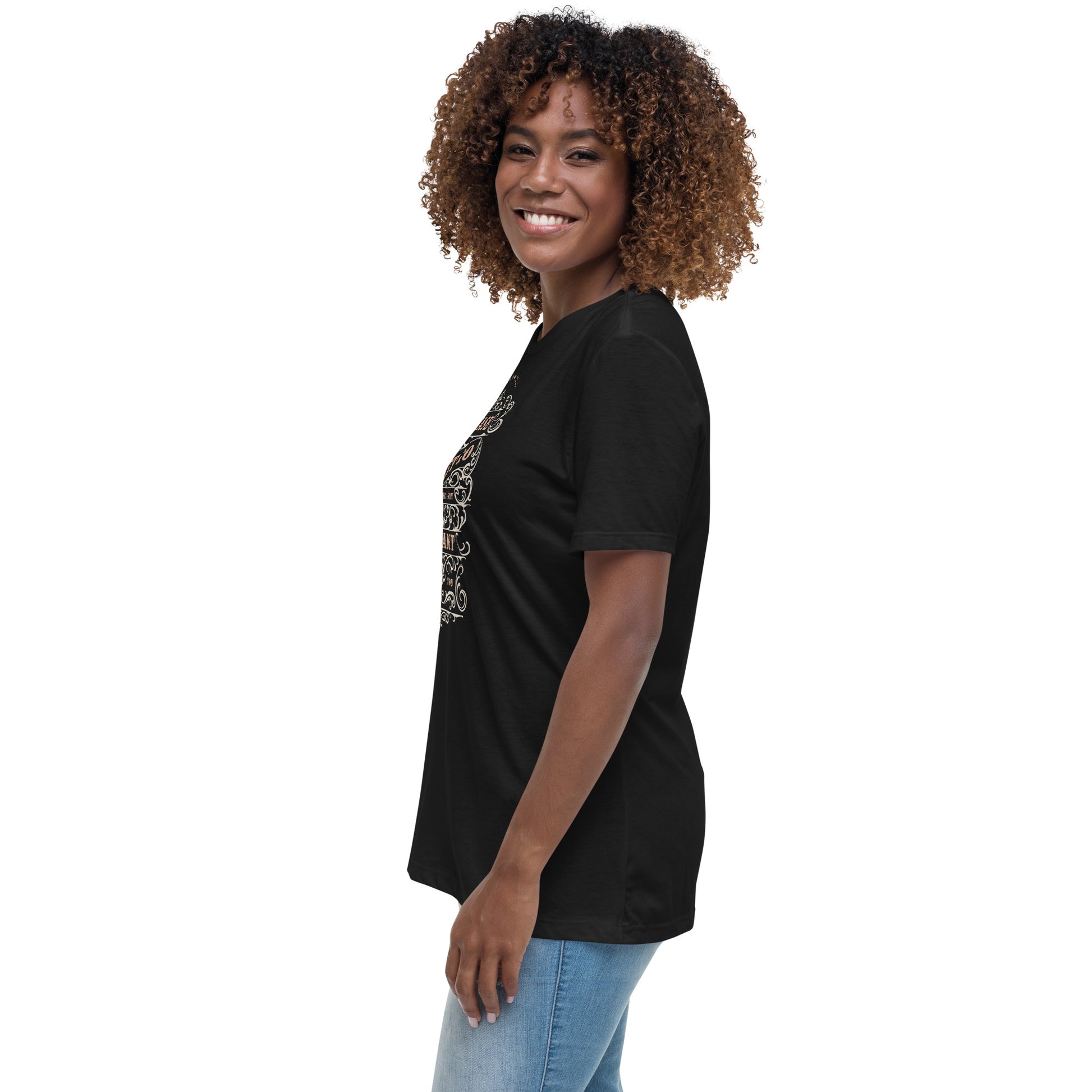 Release 999 womens-relaxed-t-shirt-black-left