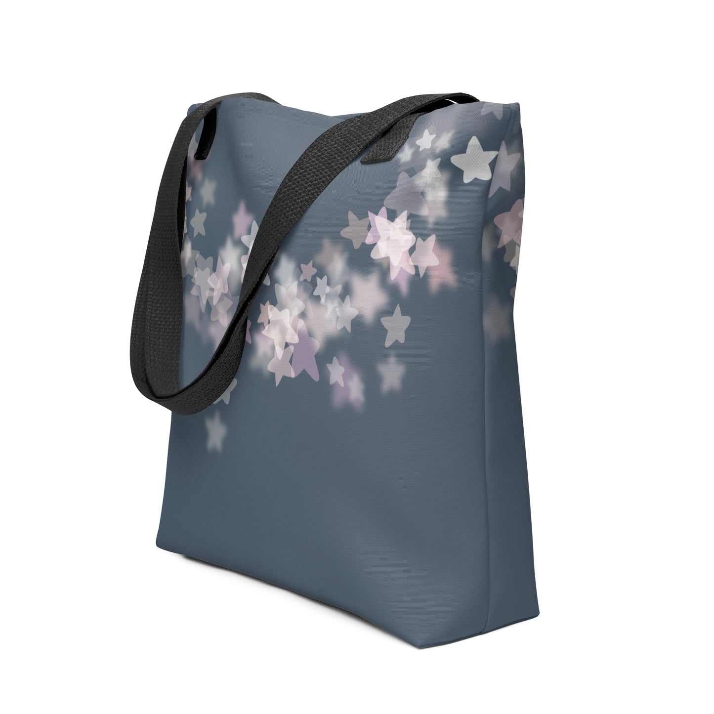 Star Mist Fall Blue Tote Bag