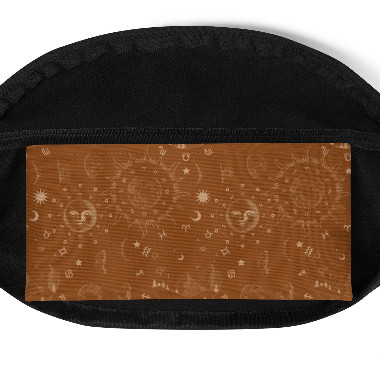 Saddle Brown Moon Galaxy Fanny Pack