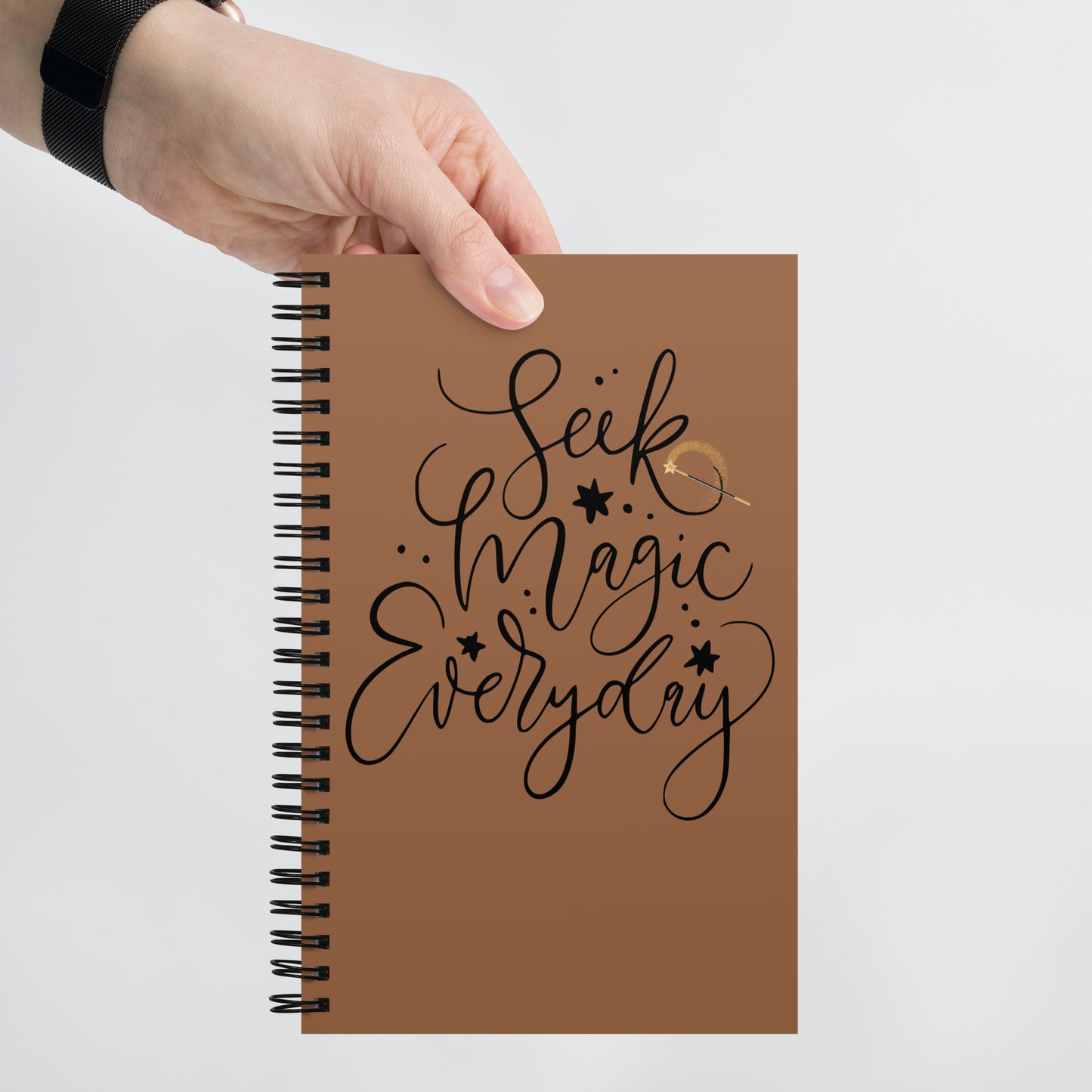 Seek Magic Everyday Soft Touch Notebook - front 1