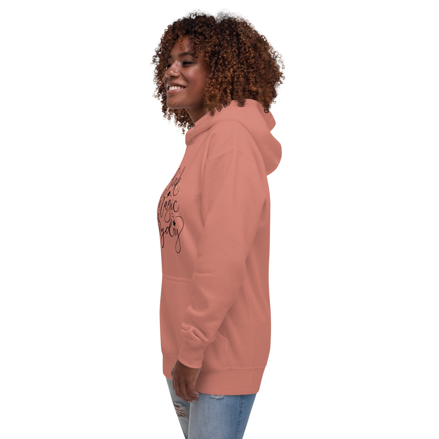 Seek Magic Everyday unisex-premium-hoodie-dusty-rose-left-front