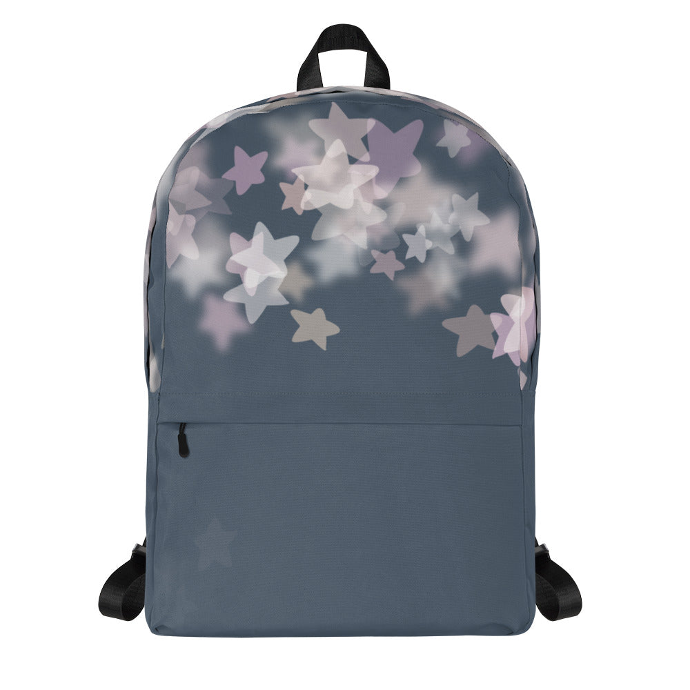 Star Mist Fall Blue Backpack