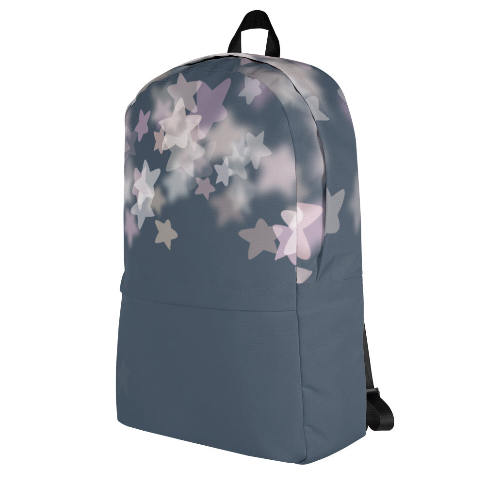 Star Mist Fall Blue Backpack