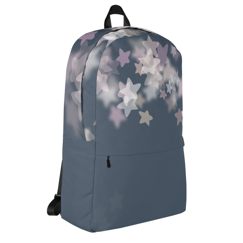 Star Mist Fall Blue Backpack