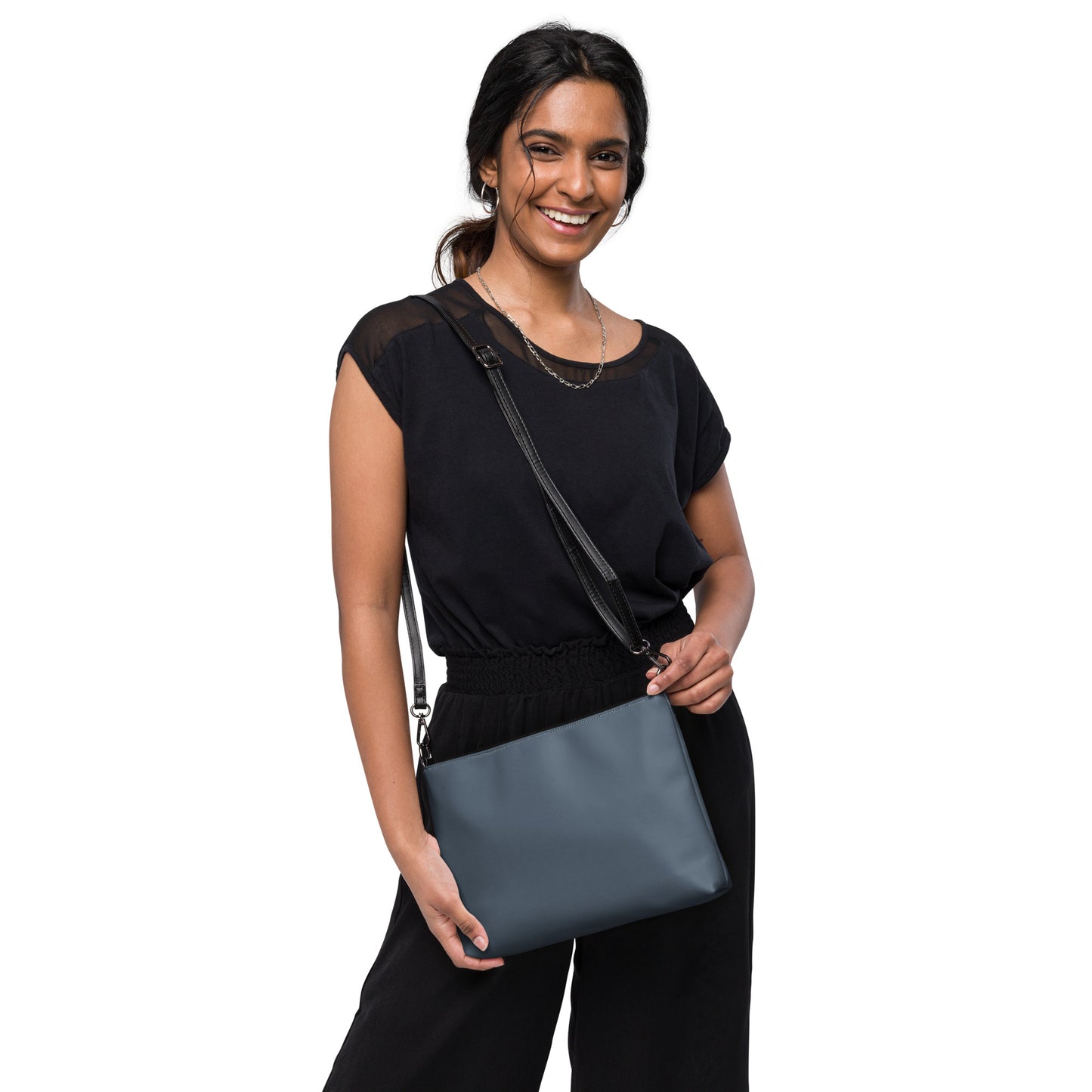 Star Mist Fall Blue Crossbody Bag