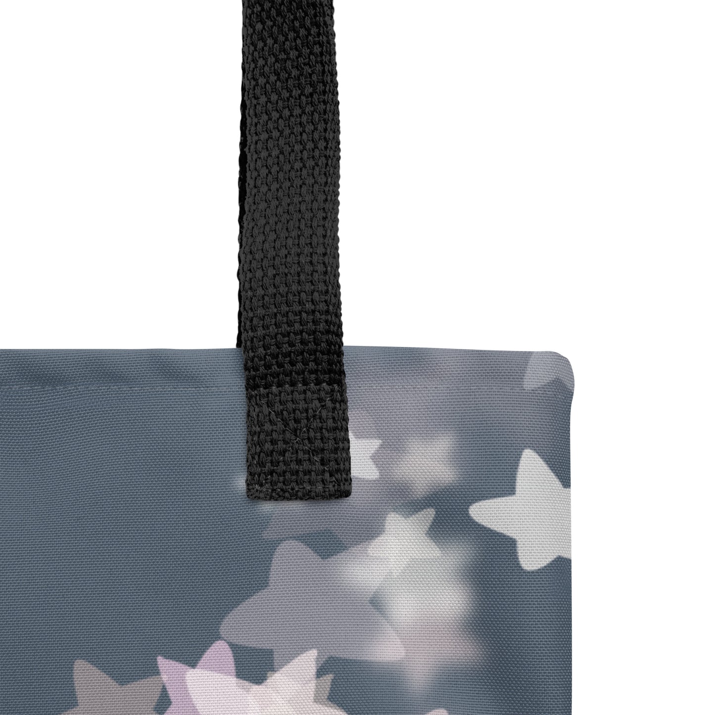 Star Mist Fall Blue Tote Bag