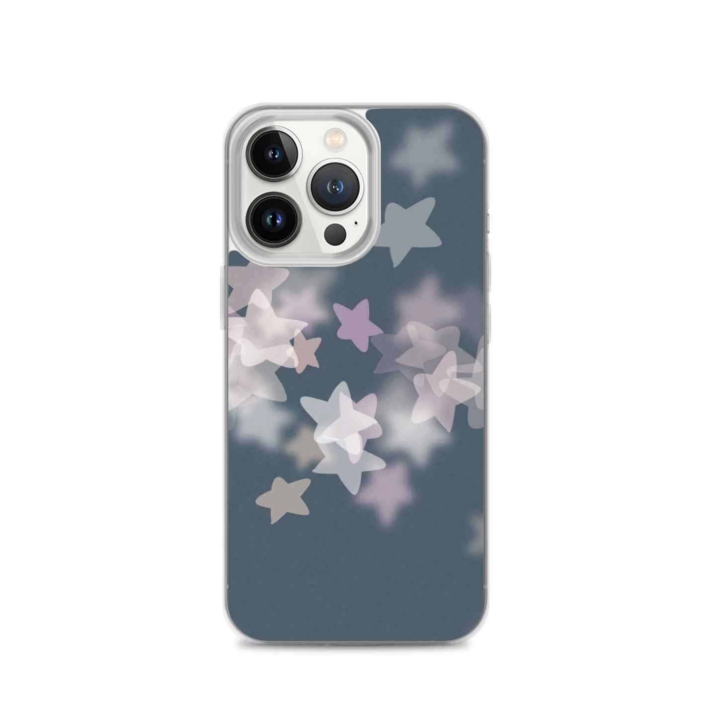 Star Mist Fall Blue Clear Case for iPhone®