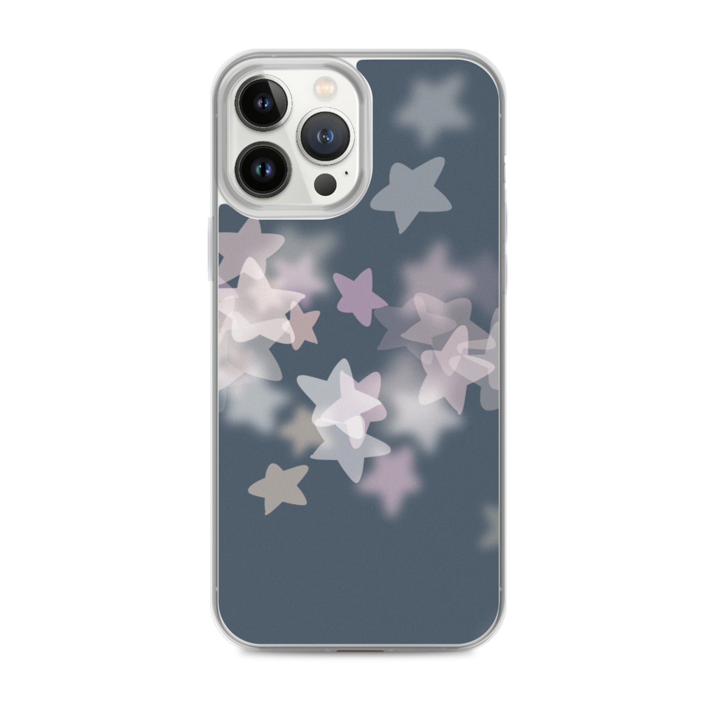 Star Mist Fall Blue Clear Case for iPhone®