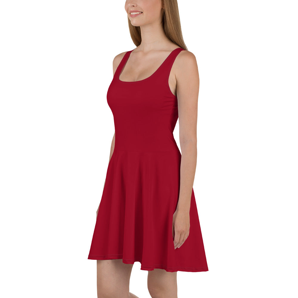 Star Red Skater Dress left