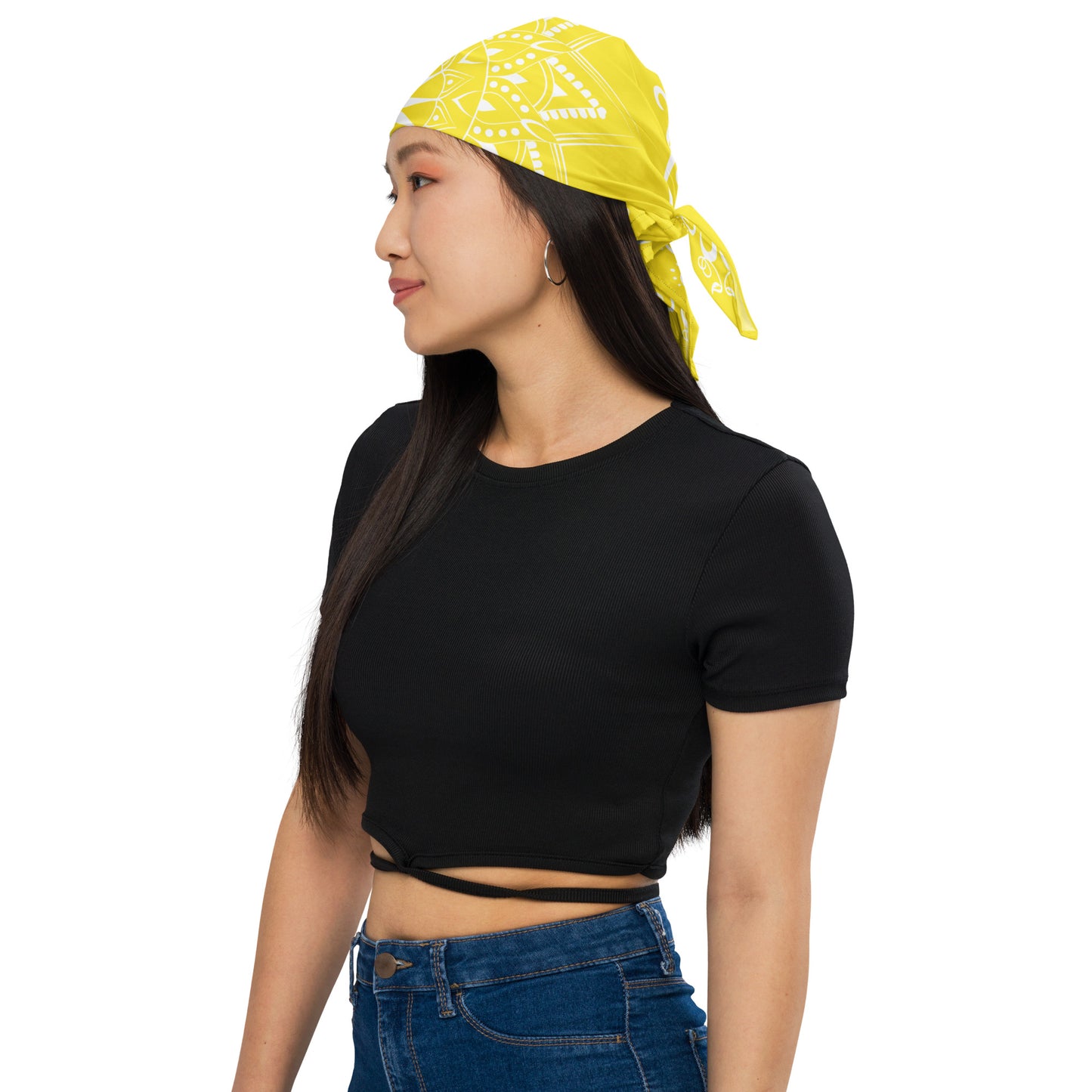 Sun Mandala Bandana - Yellow