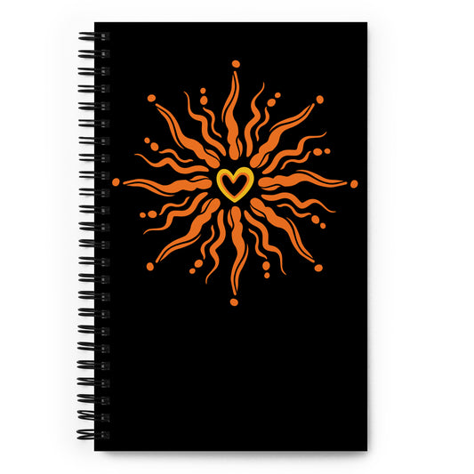 Sunshine Heart spiral-notebook-front