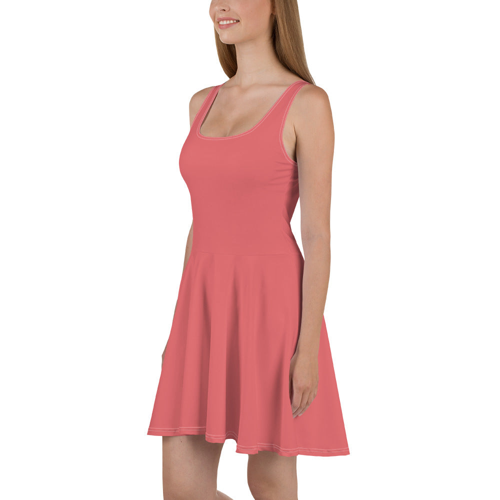 Sweet Pink Skater Dress left