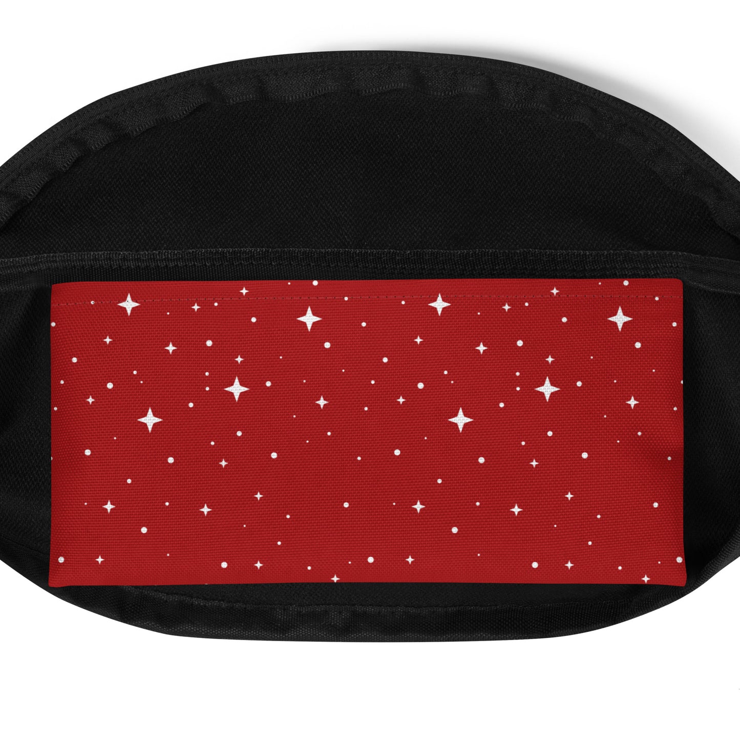 White Star Fire Red Fanny Pack