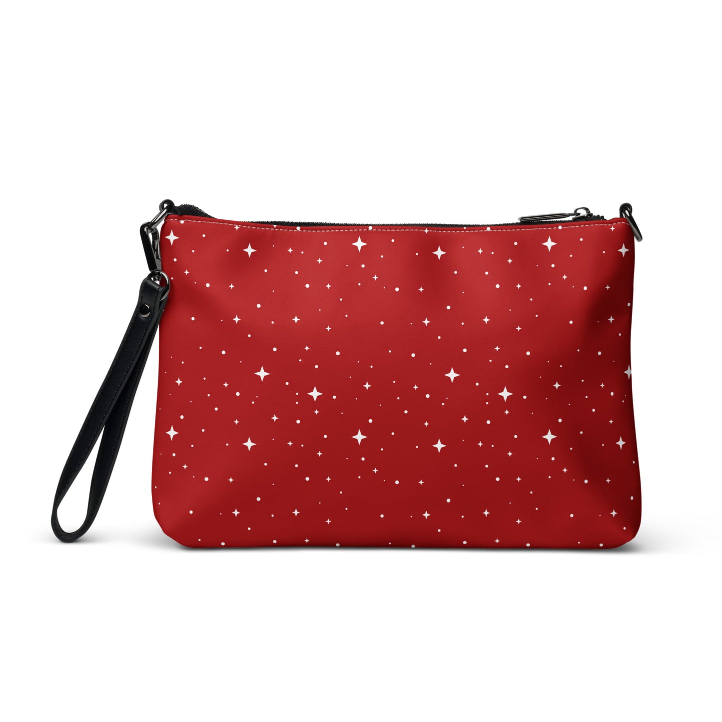 White Star Zodiac Fire Red Crossbody Bag