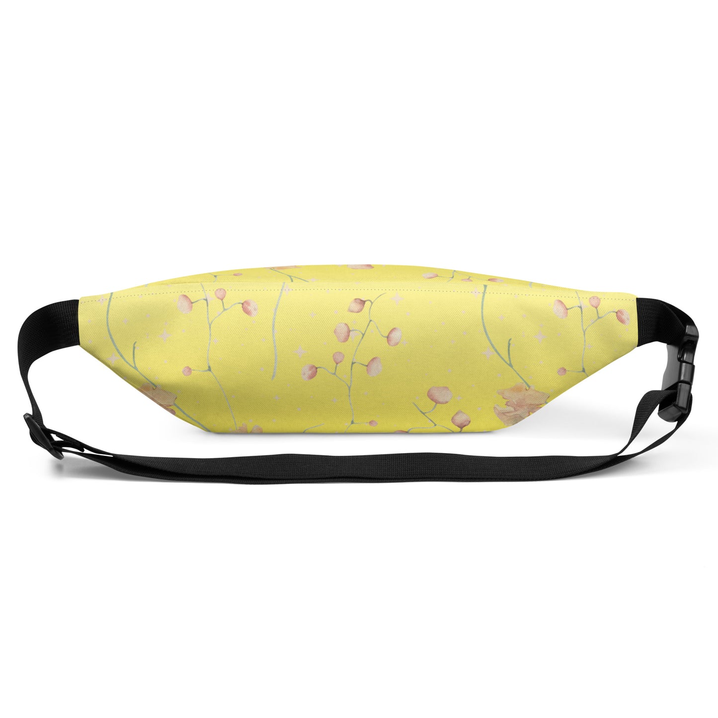 Yellow Botanical Flower Star Fanny Pack