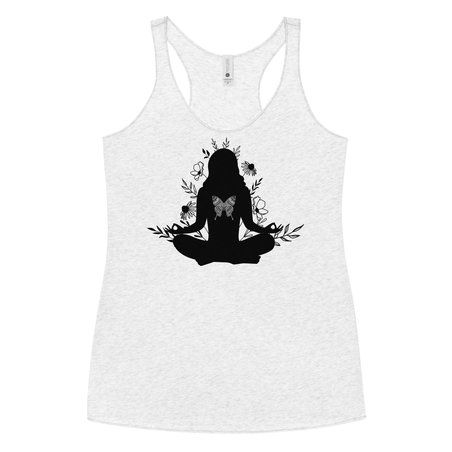 Yoga Butterfly Women's Racerback Tank