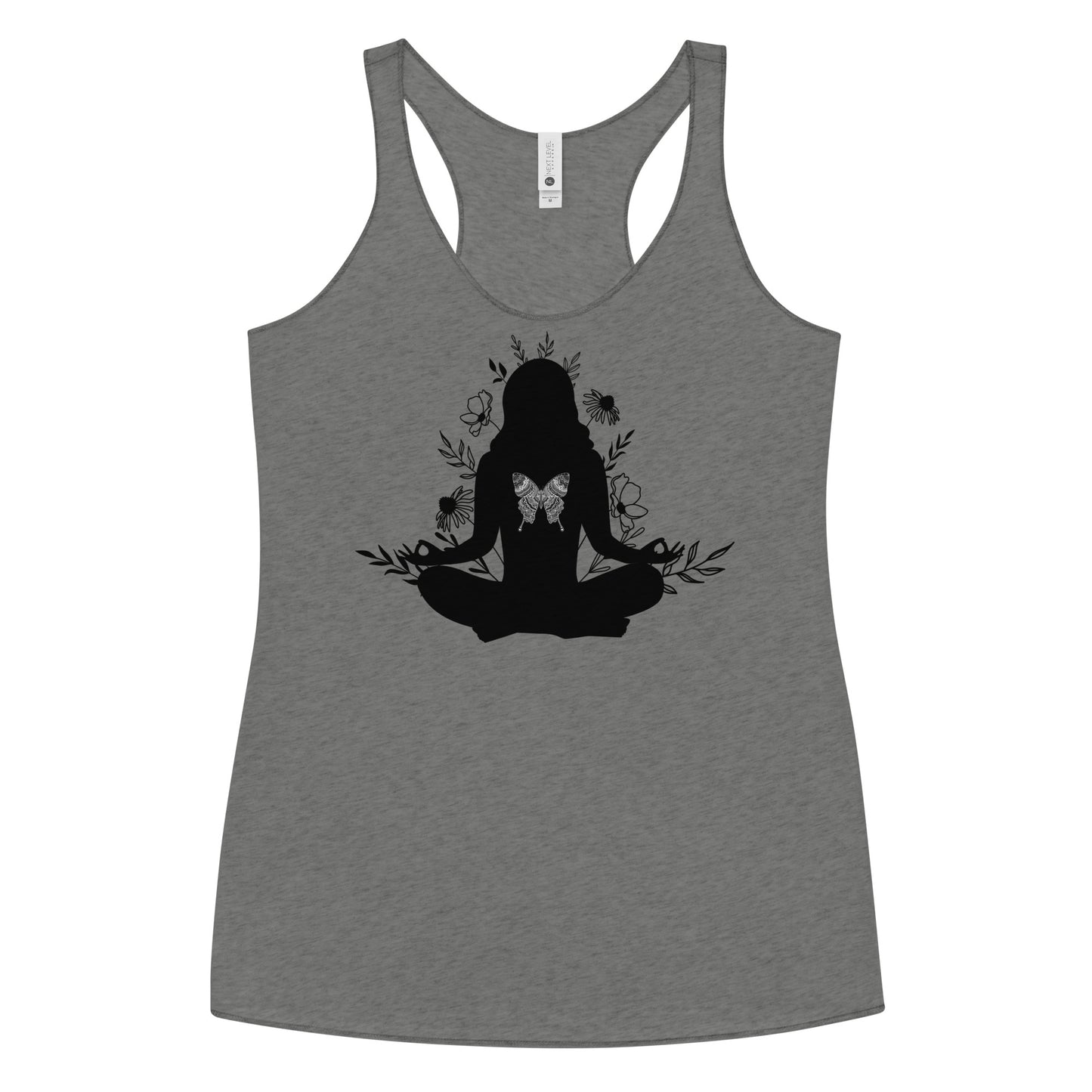 Yoga Butterfly Women's Racerback Tank