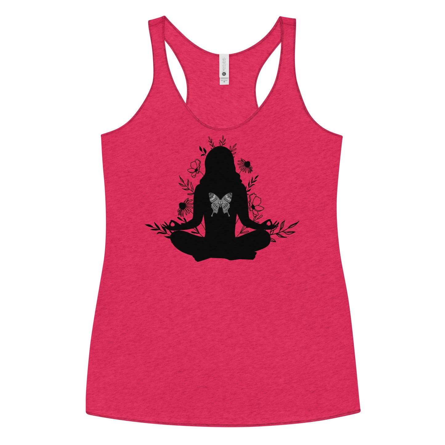 Yoga Butterfly Women's Racerback Tank