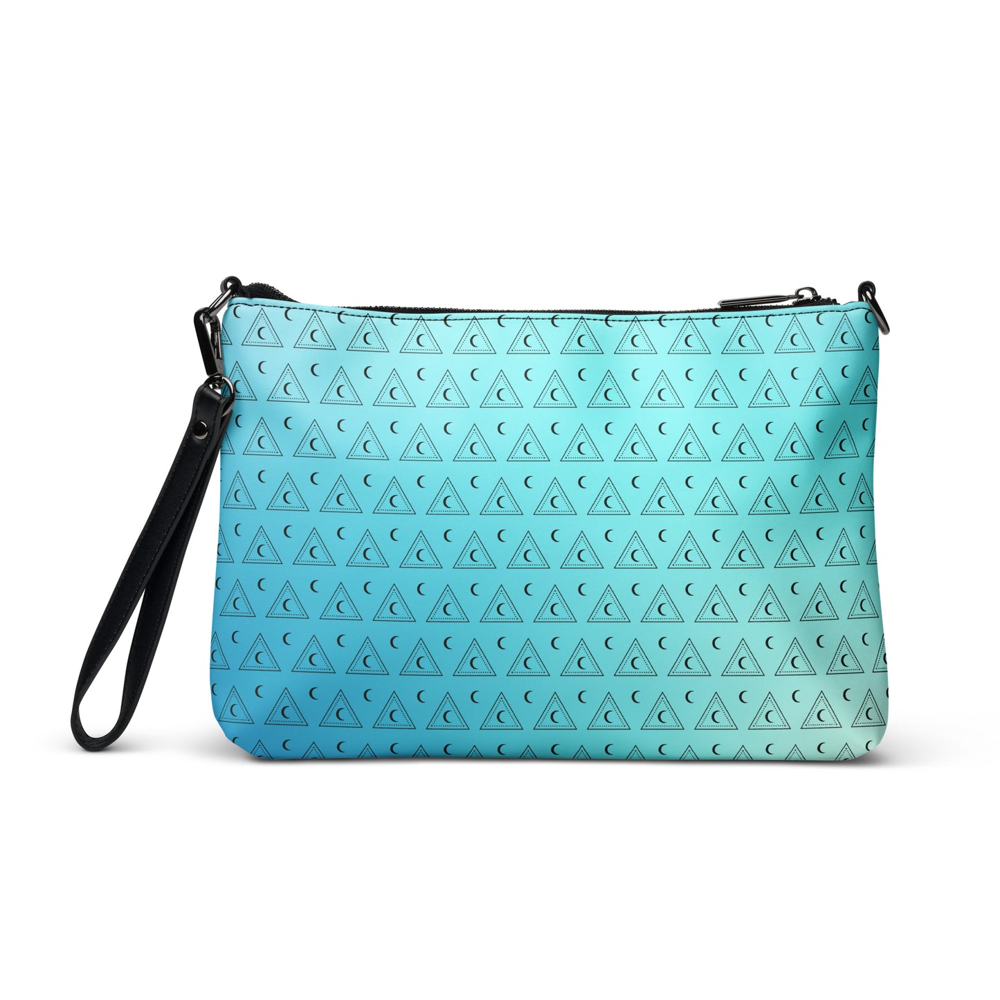 Blue Moon Triangle Crossbody Bag