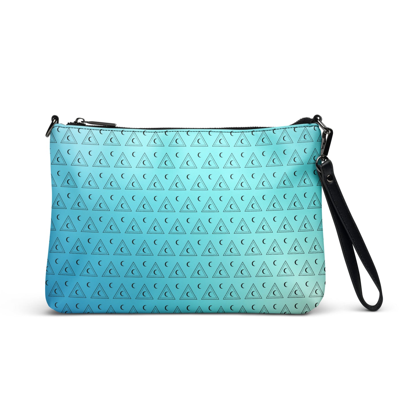 Blue Moon Triangle Crossbody Bag