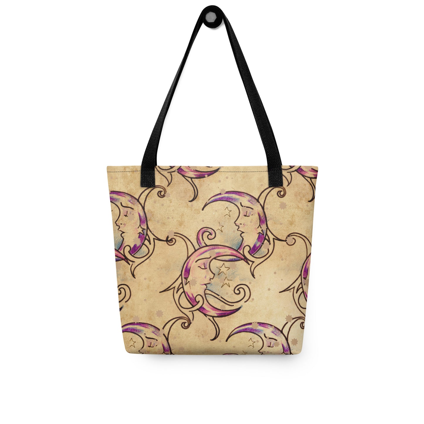 Latte Moon Tote Bag