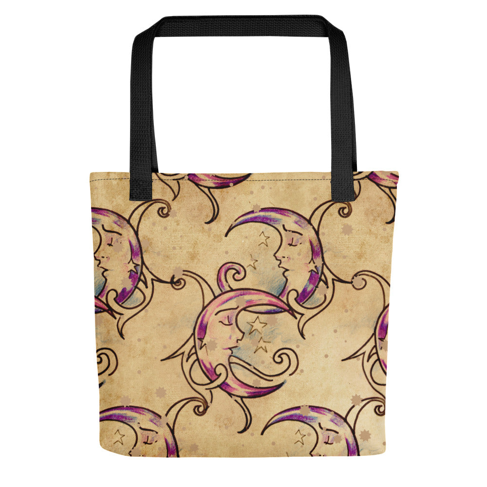 Latte Moon Tote Bag