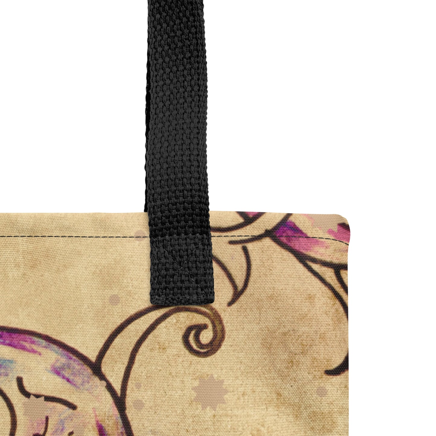 Latte Moon Tote Bag