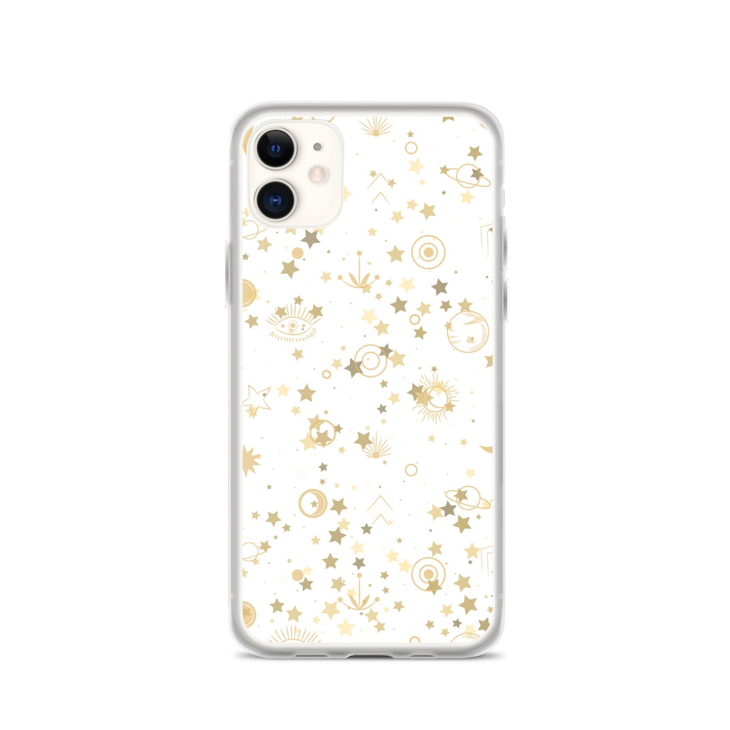 Golden Star Galaxy Clear Case for iPhone®