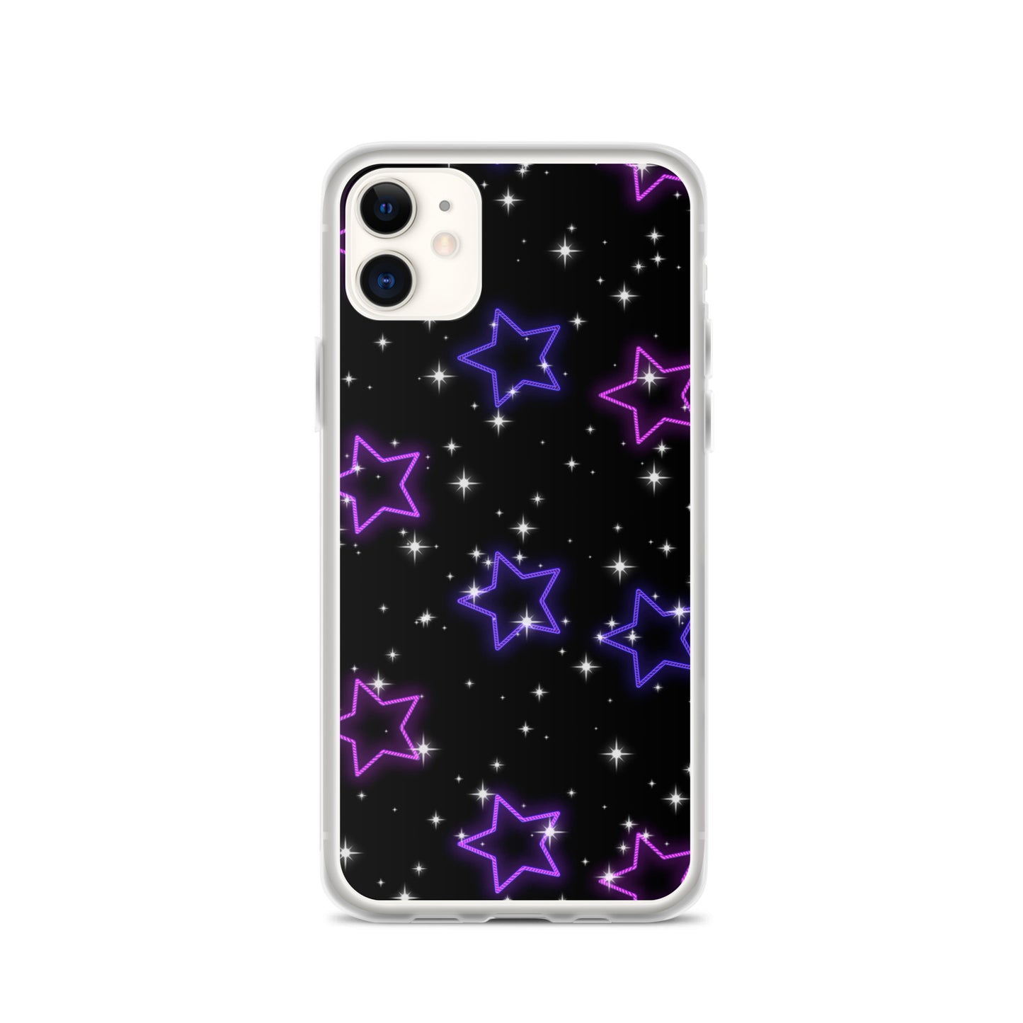 Neon Star Clear Case for iPhone®