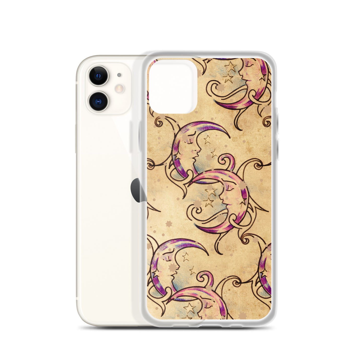 Latte Moon Clear Case for iPhone®