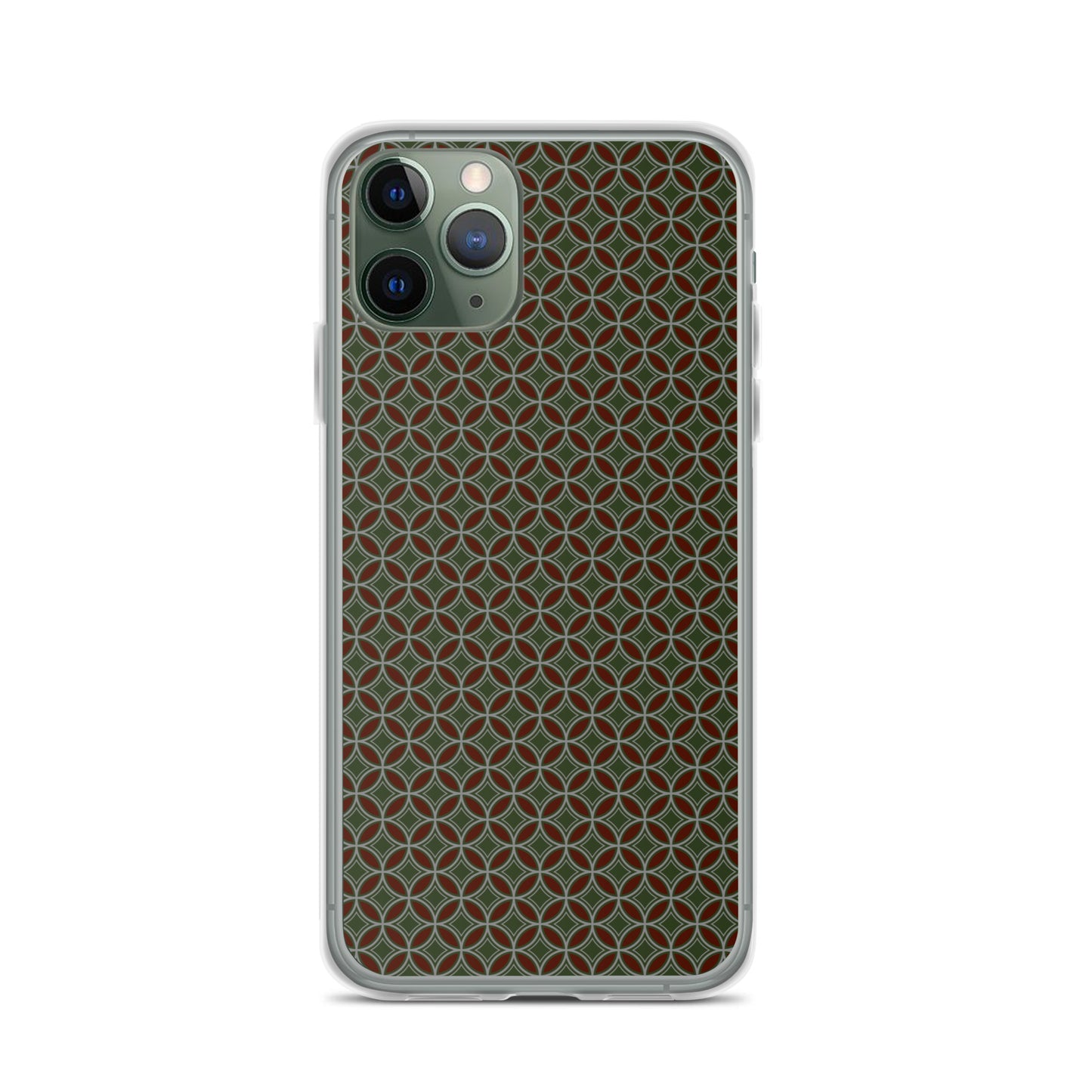 Flower of Life Tree Green Clear Case for iPhone®